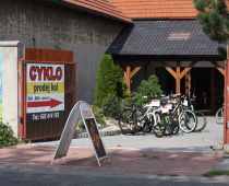 Prodejna Cykloservis Kučera