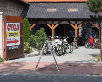 Prodejna Cykloservis Kučera